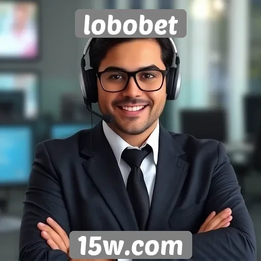 O suporte ao cliente no site Lobobet