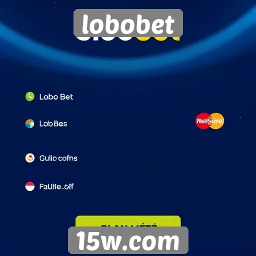 Métodos de pagamentos disponíveis no lobobet
